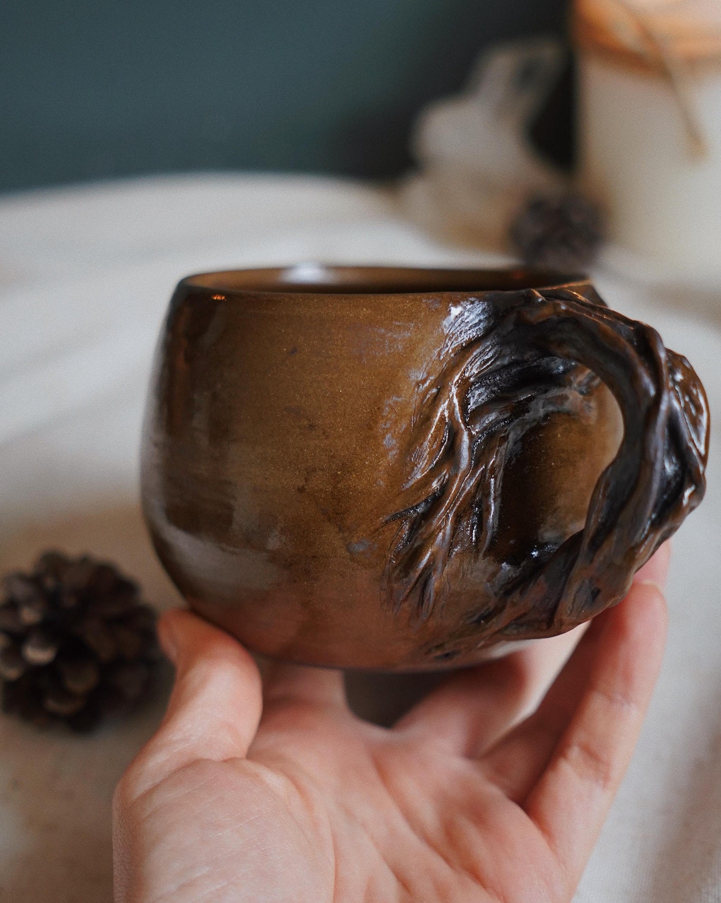 Woodland Brew Stoneware Mug