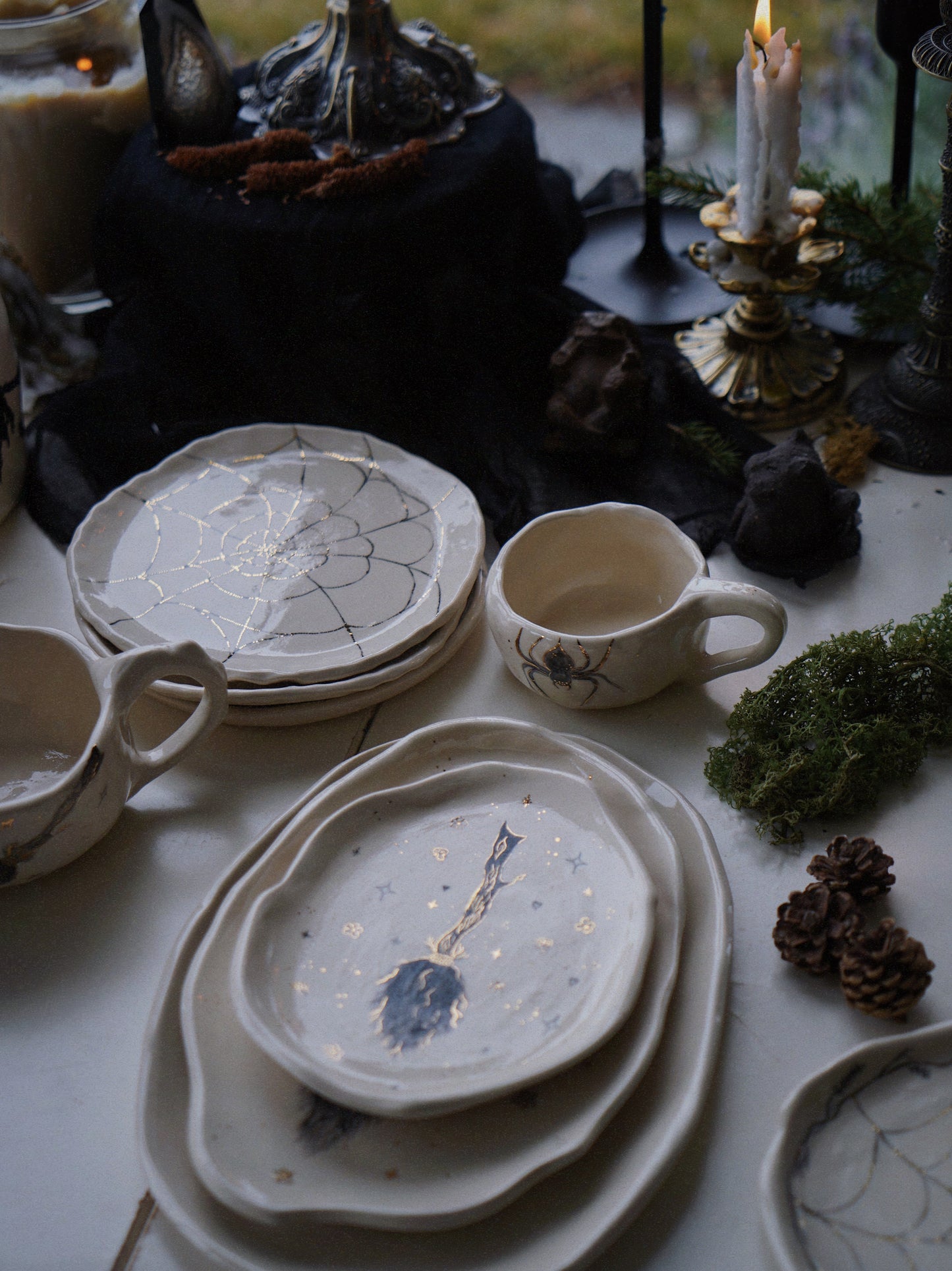 Enchanted Broom Small Plate