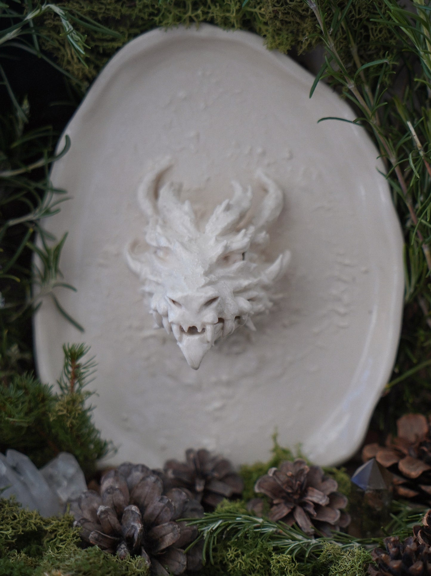 Ancient Dragon Incense Holder