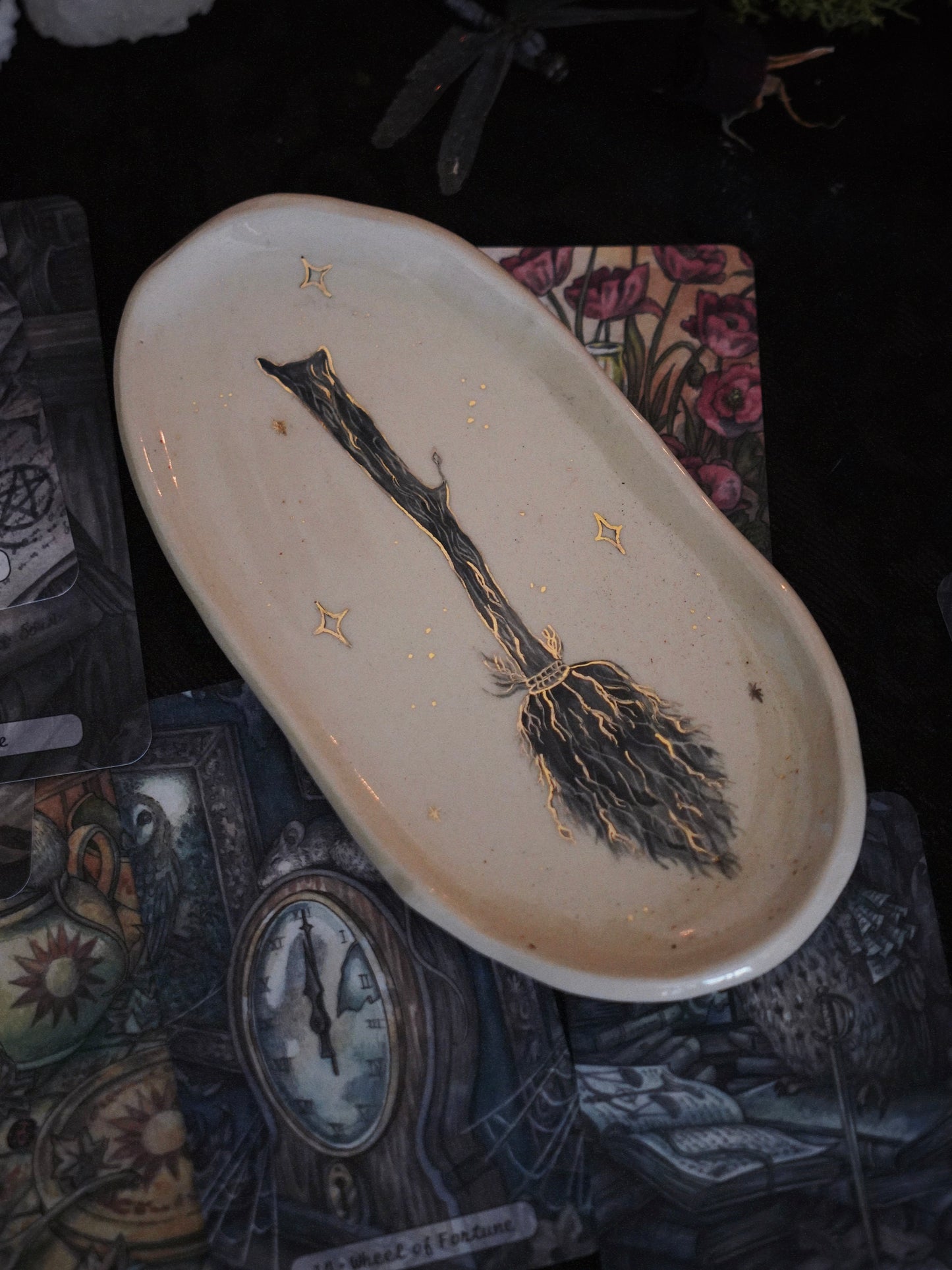 Enchanted Broom Small Plate