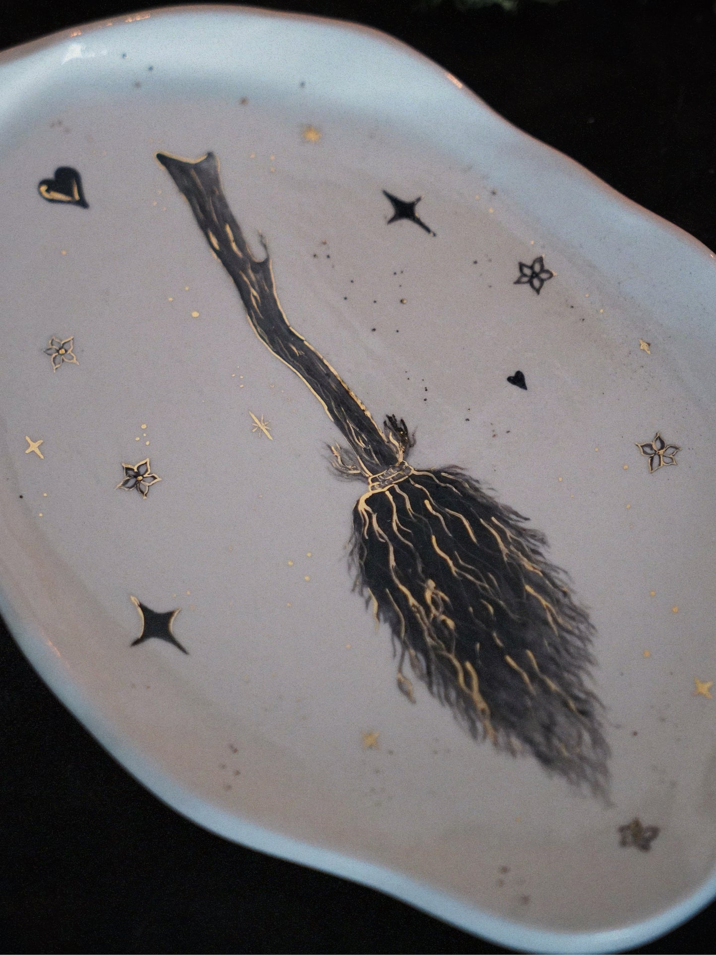 Enchanted Broom Trinket Dish