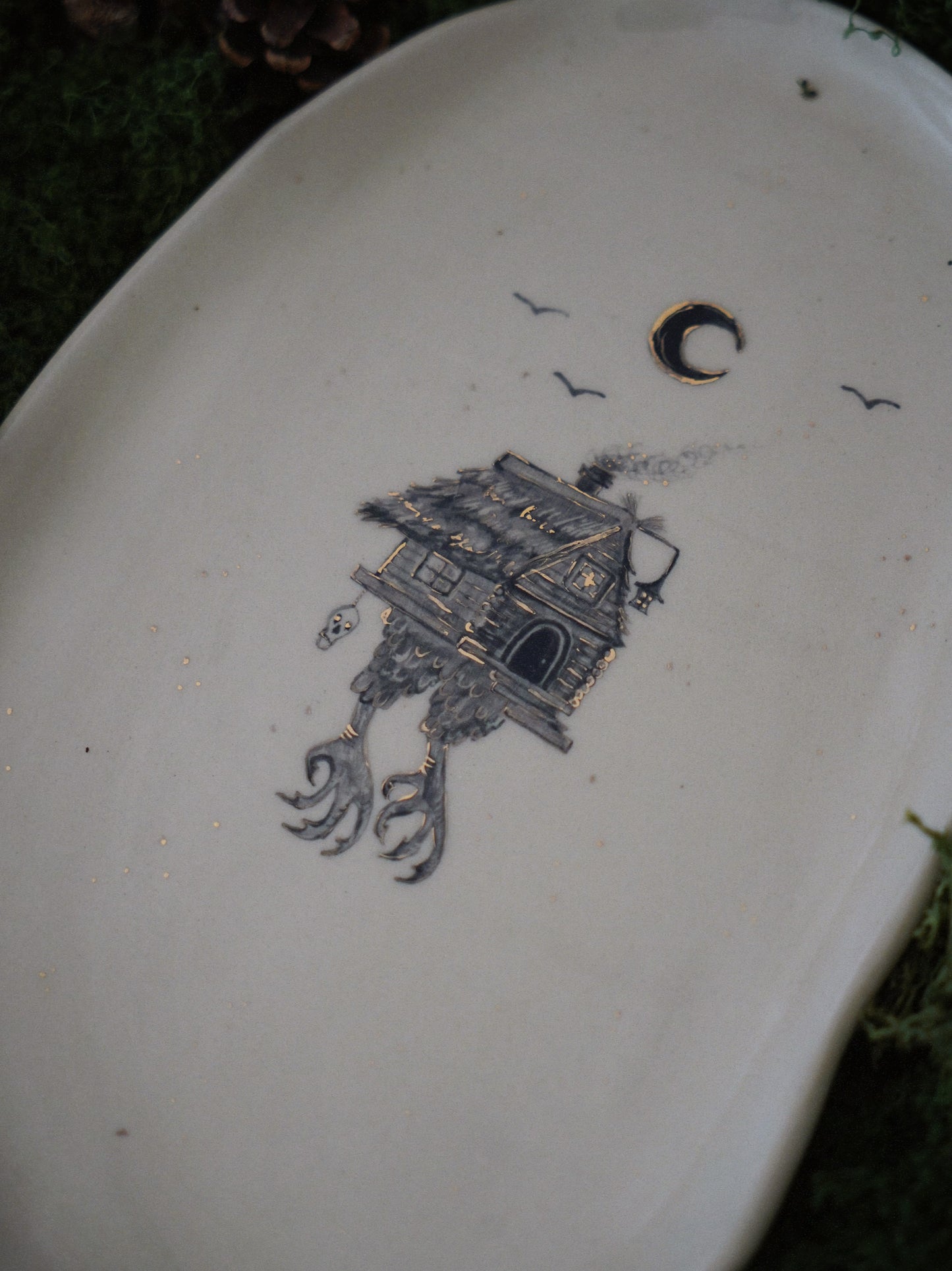 Forest Witch Hut Plate