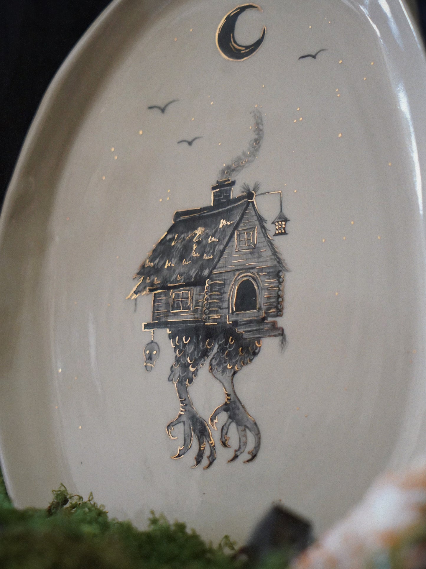 Forest Witch Hut Plate