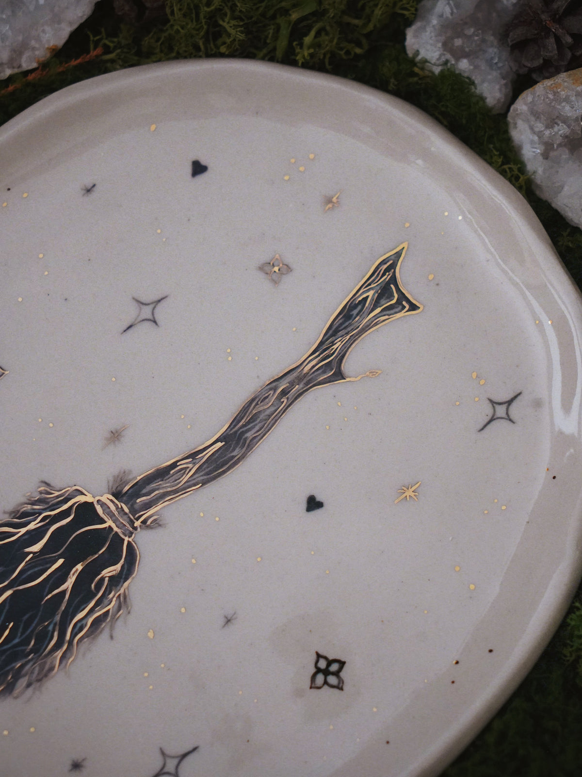 Enchanted Broom Trinket Dish