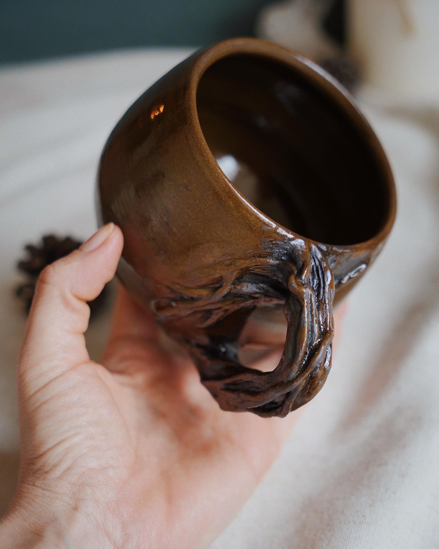 Woodland Brew Stoneware Mug