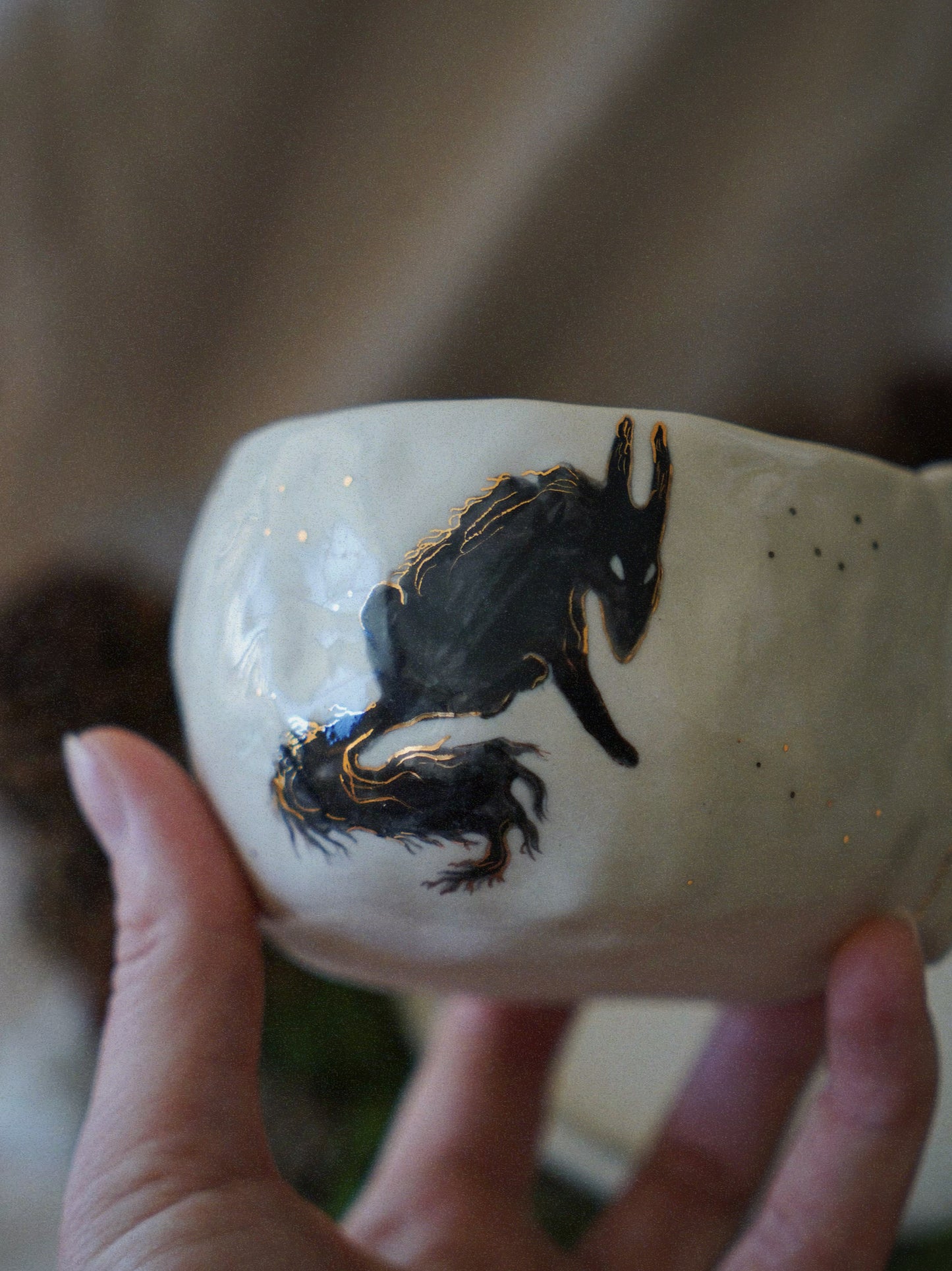 Shadow Guardian Set — Mug & Saucer